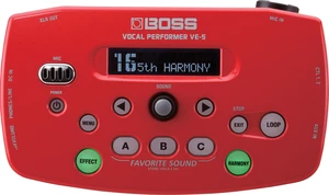 Boss VE-5 RD Vocal Performer Procesador de efectos vocales