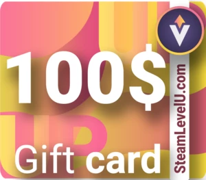 SteamLevelU 100 USD Gift Card