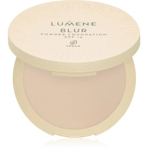 Lumene Blur kompaktný púder a make-up v jednom SPF 15 odtieň No. 1 10 g