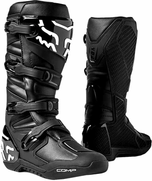 FOX Comp Boots Black 42,5 Botas de moto