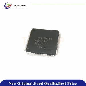 1Pcs New Original MSP430F5659IPZ MSP430F5659IPZR MSP430 1.8V~3.6V 20MHz 74 FLASH 512KB LQFP-100(14x14) Microcontroller Units