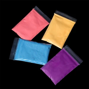 10g/Bag Luminous Glitter Powder For Nail Art 12-Color Fluorescent Phosphor Pigment Summer Glow In Dark Phosphor Powder