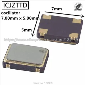 10PCS Original 5070 4P OSC 3.3V 5V 7.00*5.00mm 5*7 50MHZ 50.000MHZ 50M 10.000MHZ 10MHZ 10M 16.000MHZ 16MHZ 16M 16.000M 10.000M