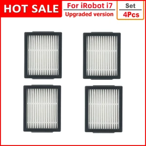 4pcs Hepa Filter Replacement for iRobot Roomba i7 E5 E6 I Series Robot Vacuum Cleaner Spare Parts