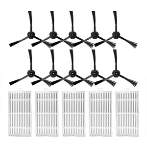 Replacement Pack Robotic Kit Side Brush Strainer Hepa Filter For Ilife Chuwi V55 Pro