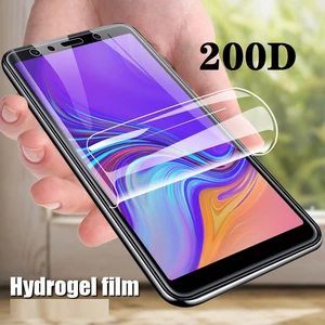 HD Protective Film On the For Samsung Galaxy A5 A7 A9 J2 J8 2018 A6 A8 J4 J6 Plus 2018 Hydrogel Film Screen Protector Film