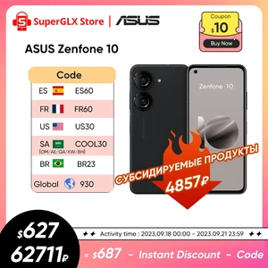 Global Version ASUS Zenfone 10 5G Snapdragon 8 Gen 2 5.9" 144Hz AMOLED Screen 30W Fast Charging 50MP Dual Cameras Zenfone 10z