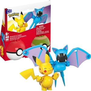 Mega™ Pokémon Pokéball Pikachu a Zubat