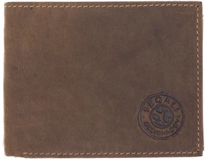 SEGALI Pánská kožená peněženka 979 brown