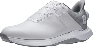 Footjoy ProLite Mens Golf Shoes White/White/Grey 46 Pánske golfové topánky