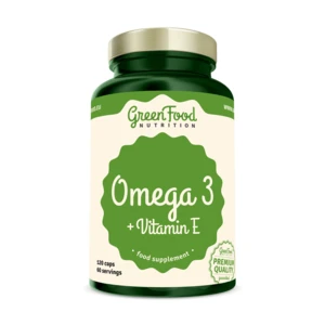 GREENFOOD NUTRITION Omega 3 120 kapslí