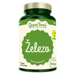 GREENFOOD NUTRITION Železo 60 kapslí