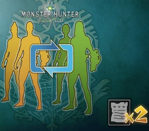 Monster Hunter: World - Character Edit Voucher: Two-Voucher Pack Steam Altergift