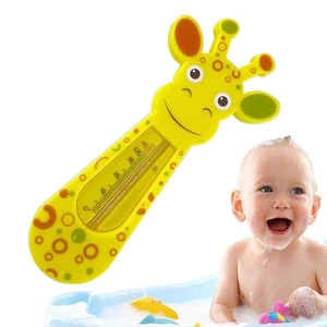 Cute Giraffe Baby Bath Temperatures For Newborn Cute Giraffe Water Temperature Meter Bath Baby Bath Toys Thermometer Bath