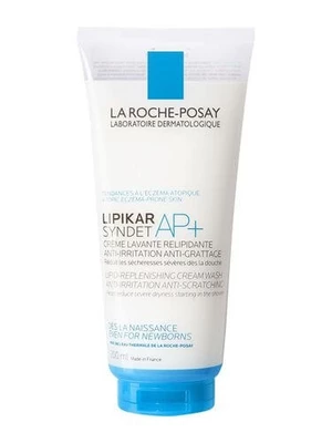 La Roche Posay Ultra jemný čisticí krémový gel proti podráždění a svědění suché pokožky Lipikar Syndet AP+ (Lipid replenishing Cream Wash) 200 ml