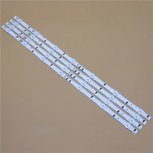 645mm TV LED Light Bars For Samsung UE32H6410AW UE32H6410SS UE32H6410SU UE32H6415SU Backlight Strip Kit 7 LED Lamps Lens 4 Bands