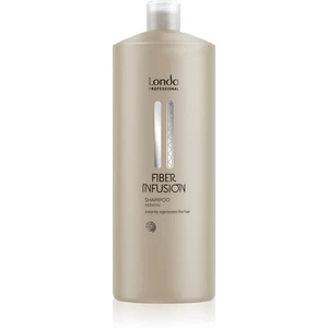 Londa Professional Fiber Infusion Shampoo jemný šampón pre poškodené a farbené vlasy 1000 ml