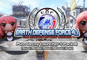 EARTH DEFENSE FORCE 4.1 - Pure Decoy Launcher 5 Pack B DLC Steam CD Key
