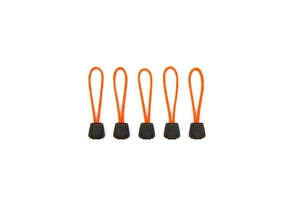 Táhlo k zipu s podpalovačem TinderZIP™ Exotac®, 5 ks – Oranžová (Barva: Oranžová)