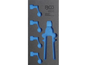 BGS Technic BGS 9533-2 Vložka do dílenského vozíku 1/3 prázdná (Pro BGS 109533)