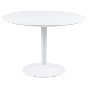 Jedálenský stôl Ireland 110x75x110 cm (biela)