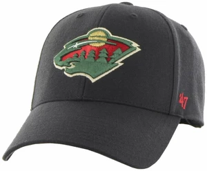 Minnesota Wild NHL '47 MVP Team Logo Dark Green 56-61 cm Kappe