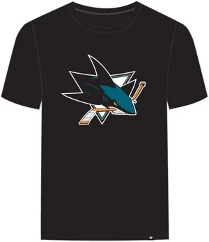 San Jose Sharks NHL Echo Tee Black M Camiseta de manga corta