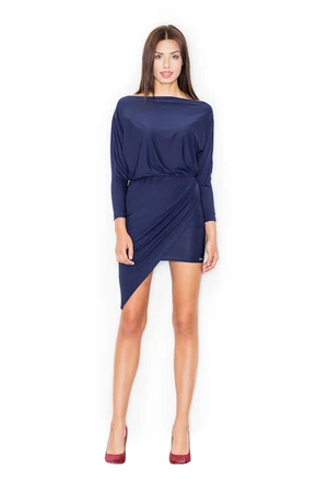 Figl Woman's Dress M475 Navy Blue