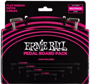 Ernie Ball P06224 Schwarz 15 cm-30 cm-60 cm-7,5 cm Winkelklinke - Winkelklinke