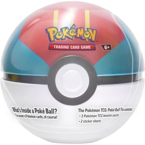 Pokémon TCG: September Pokeball Tin červenozelený