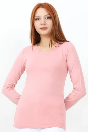 InStyle Long Sleeve Crew Neck Basic Body - Powder