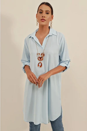 Bigdart 5892 Necklace Tunic - Blue