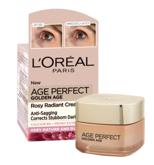 Loréal Paris Age Perfect Golden Age Rosy oční krém proti ochabování a k obnově jasu 15 ml