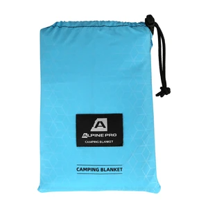 Packable blanket mat with pegs 210x145 cm ALPINE PRO DEREWE atoll