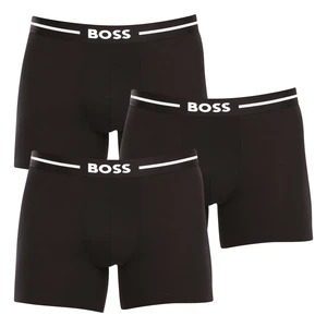 3PACK Mens Boxers Hugo Boss black