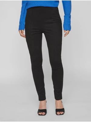 VILA Sudas Black Women's Trousers - Ladies