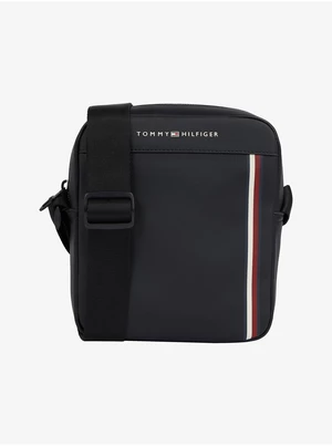 Black Men's Shoulder Bag Tommy Hilfiger Pique Mini Reporter - Men's