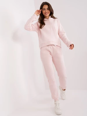 Light pink basic set with sweatshirt