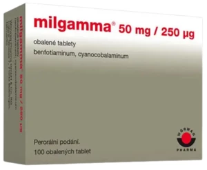 Milgamma 50 mg/250 µg 100 tabliet