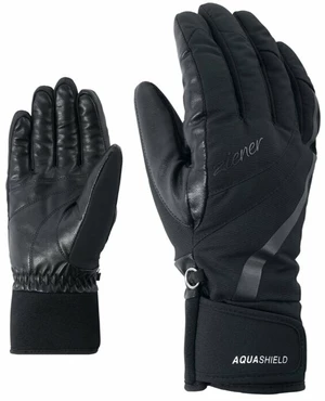 Ziener Kitty AS® Lady Black 8 Lyžiarske rukavice