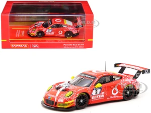 Porsche 911 GT3 R 2 Marek Bockmann - Steve Jans - Lucas Luhr - Jan-Erik Slooten "24 Hours of Nurburgring" (2018) "Hobby64" Series 1/64 Diecast Model