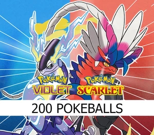 Pokemon Scarlet & Violet - 200 Pokeballs DLC US Nintendo Switch CD Key