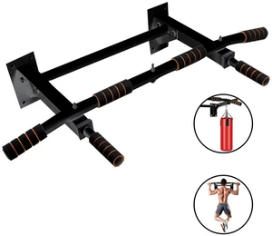Doorway Wall Mounted Pull Up Bar Heavy Duty Chin Gym Workout Training Fitnes Home Fitness Strength Training Equipment