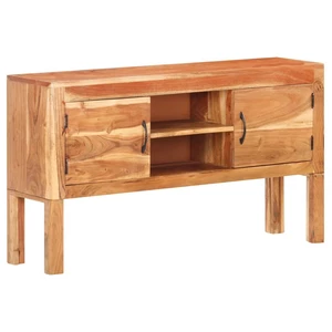 Sideboard 45.7"x11.8"x26" Solid Acacia Wood