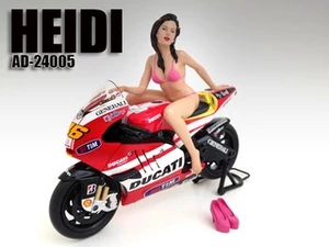 Model Heidi Figure For 112 Scale Motorcycles by American Diorama