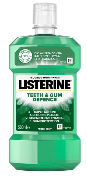 Listerine Teeth & Gum 500 Ml
