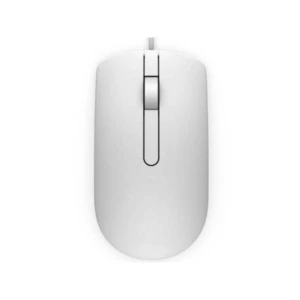 Myš Dell MS116 (570-AAIP) biela káblová myš • optický senzor • citlivosť 1 000 DPI • 3 tlačidlá (vrátane scrollovacieho kolieska) • USB • dĺžka kábla 