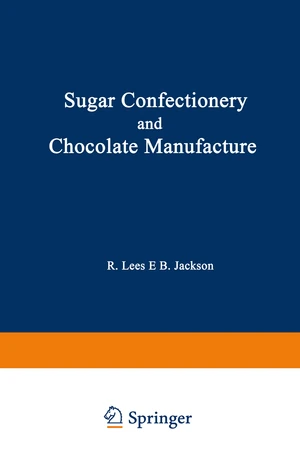 Sugar Confectionery and Chocolate Manufacture