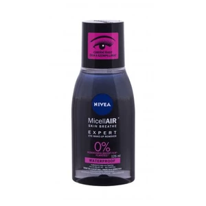 Nivea MicellAIR® Expert Waterproof 125 ml odličovač očí pre ženy