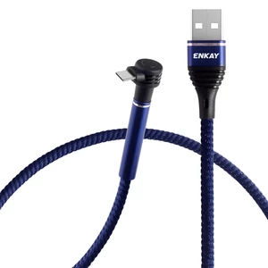 ENKAY 2.4A USB Type C Data Cable Fast Charging For Huawei P40 Pro Mate 30 Pro MI10 POCO X3
